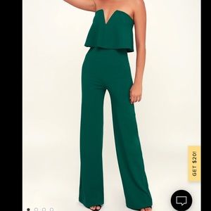 NWT lulus jumpsuit size L